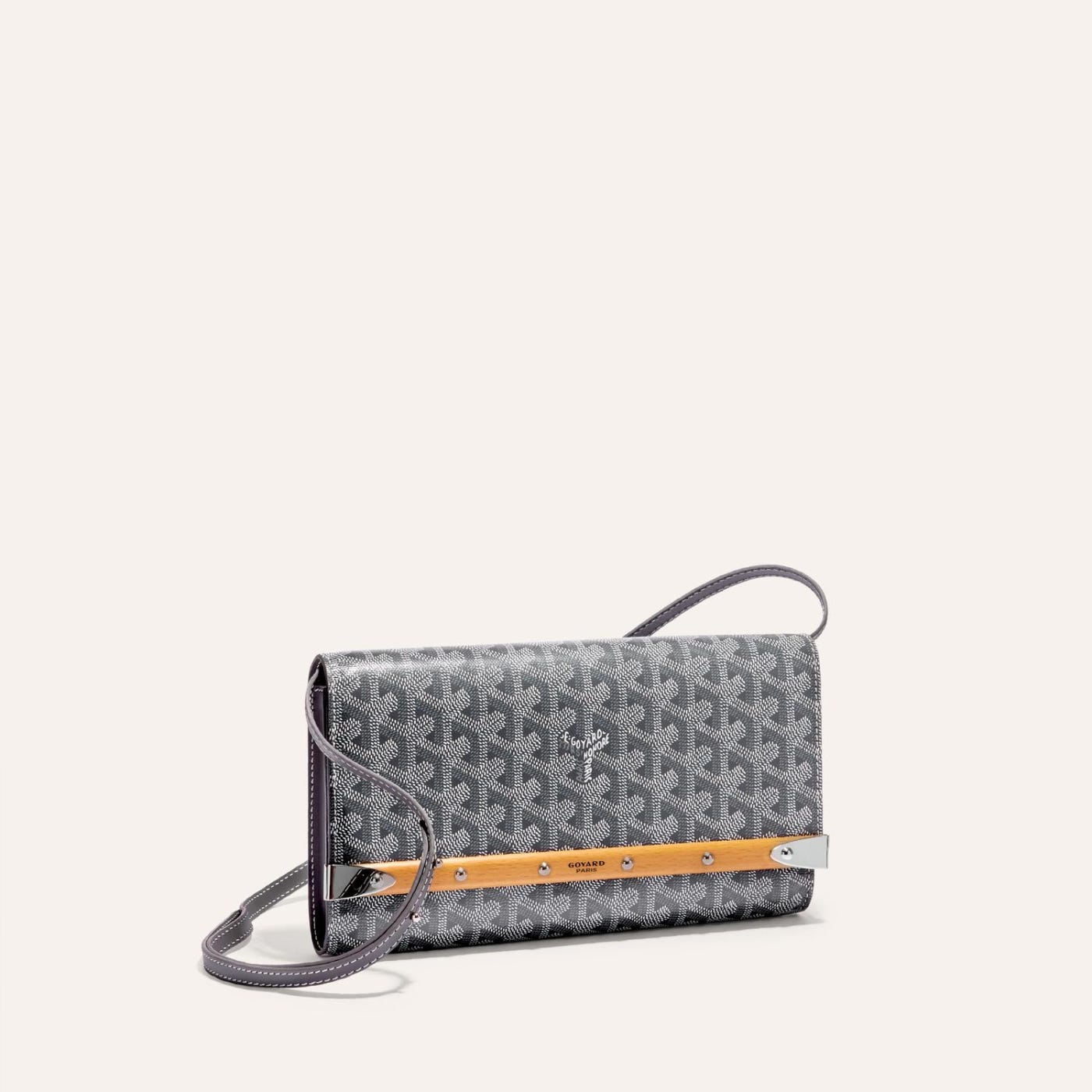 Goyard Monte-Carlo PM Clutch Grey - Image 1